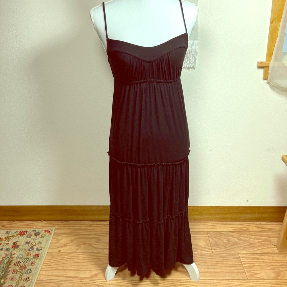 Juicy Couture Black Tiered Dress size P